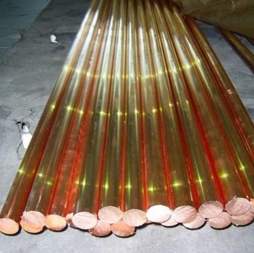 Бескислородный медный пруток М0б ГОСТ 10988-75 ф110х2000 мм