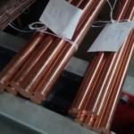 Бескислородный медный пруток М0б ГОСТ 10988-75 ф40х2000 мм